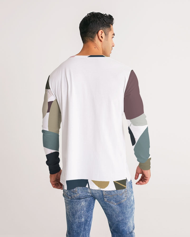 Geo Leaf Men's Long Sleeve Tee