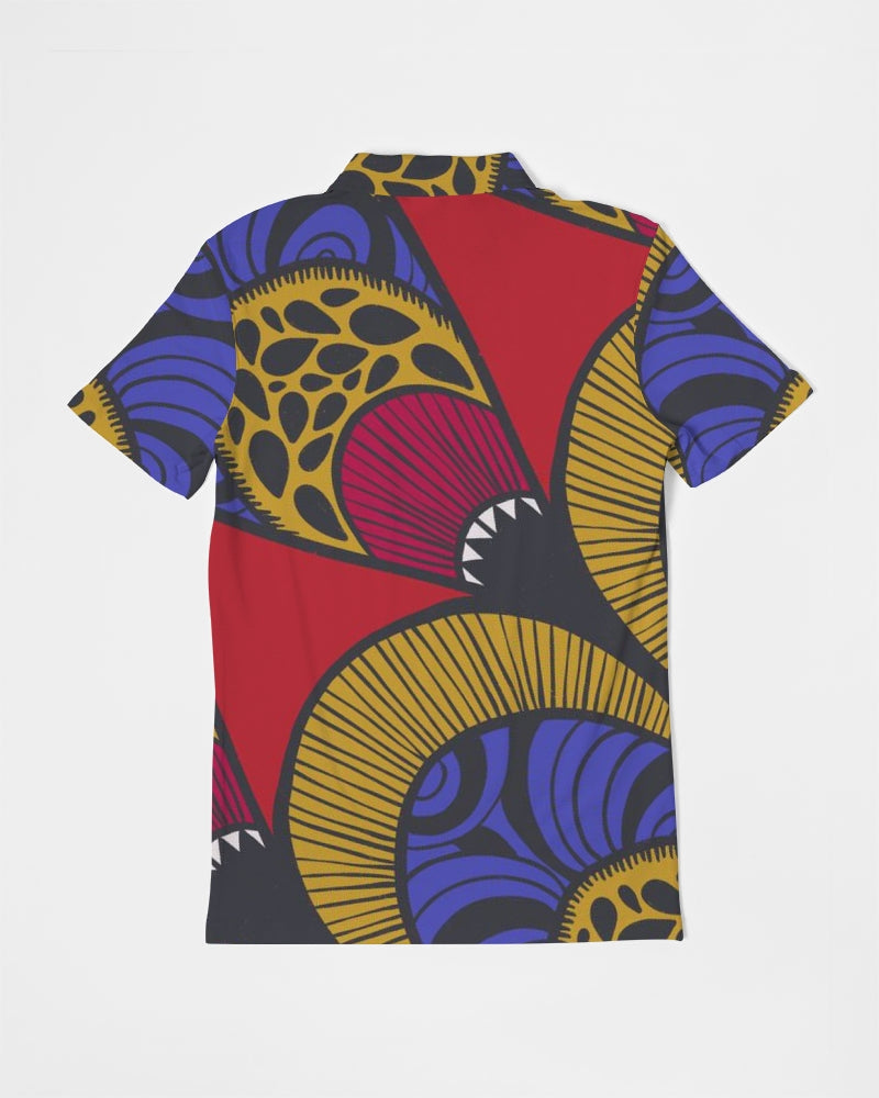 Tribes Forever Men's Slim Fit Short Sleeve Polo