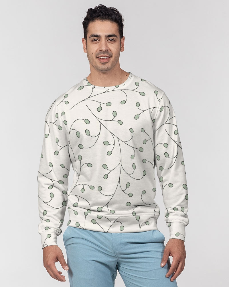 Sprigs Men's Classic French Terry Crewneck Pullover