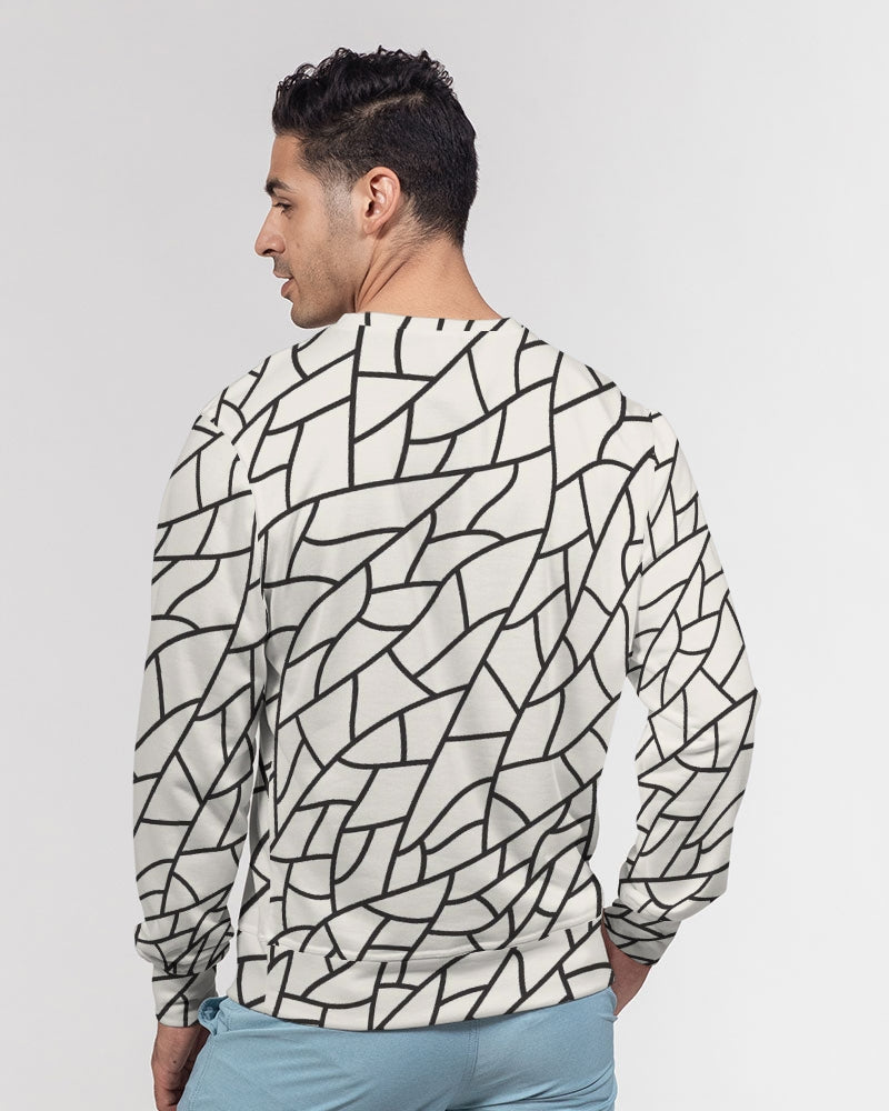 Glass Mud Men's Classic French Terry Crewneck Pullover