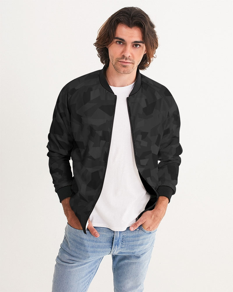 AV Black Camo Men's Bomber Jacket
