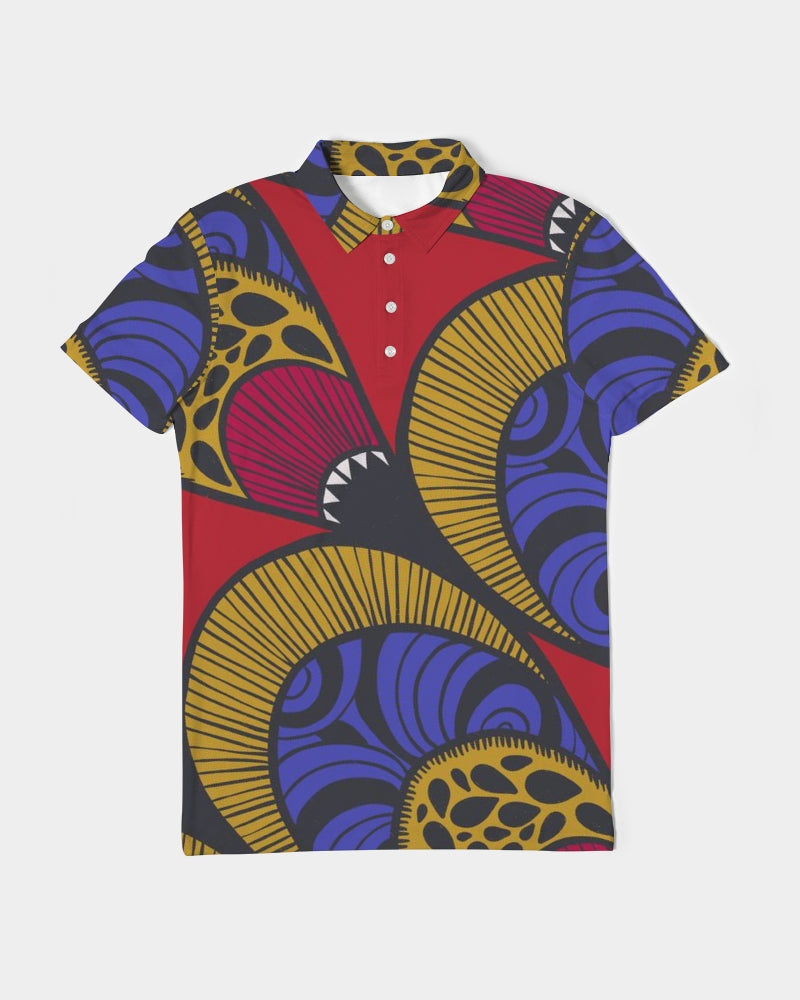 Tribes Forever Men's Slim Fit Short Sleeve Polo