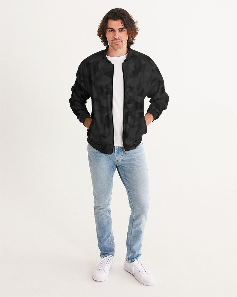 AV Black Camo Men's Bomber Jacket