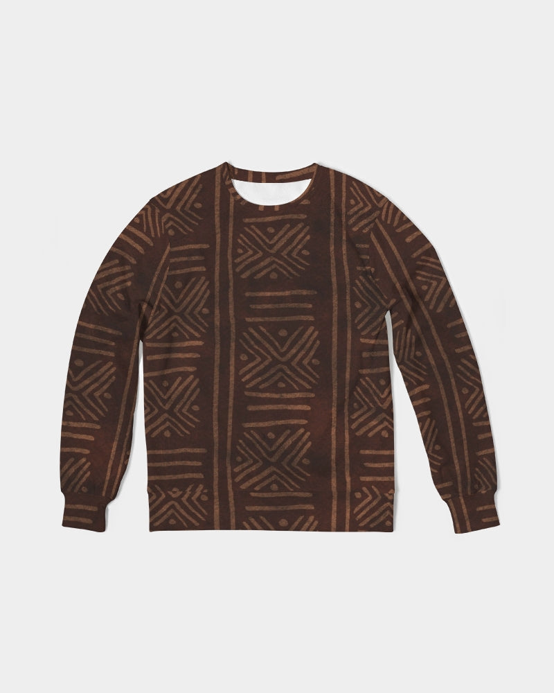 African Beauty Men's Classic French Terry Crewneck Pullover