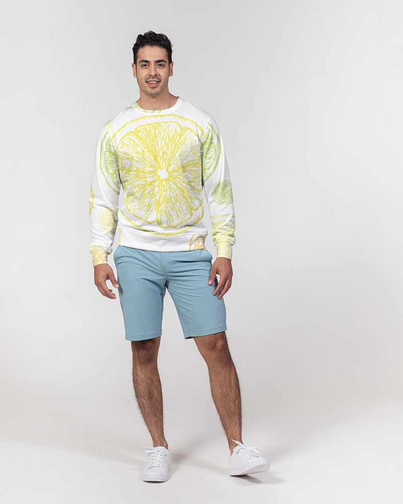Lemonade Men's Classic French Terry Crewneck Pullover