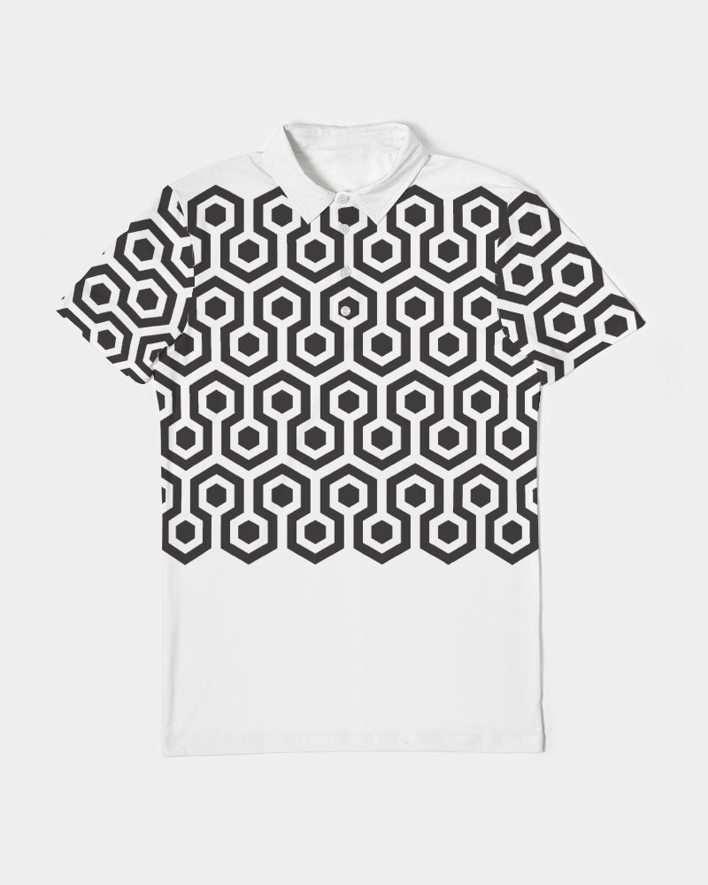 Black Matter Men's Slim Fit Short Sleeve Polo