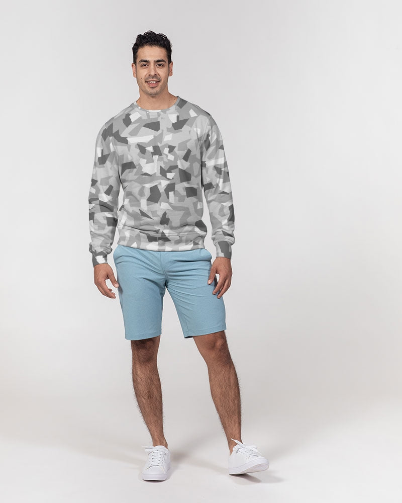 AV White Camo Crewneck