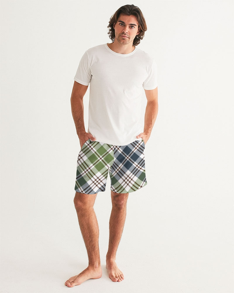 Classic Plaid Men's Swim Trunk