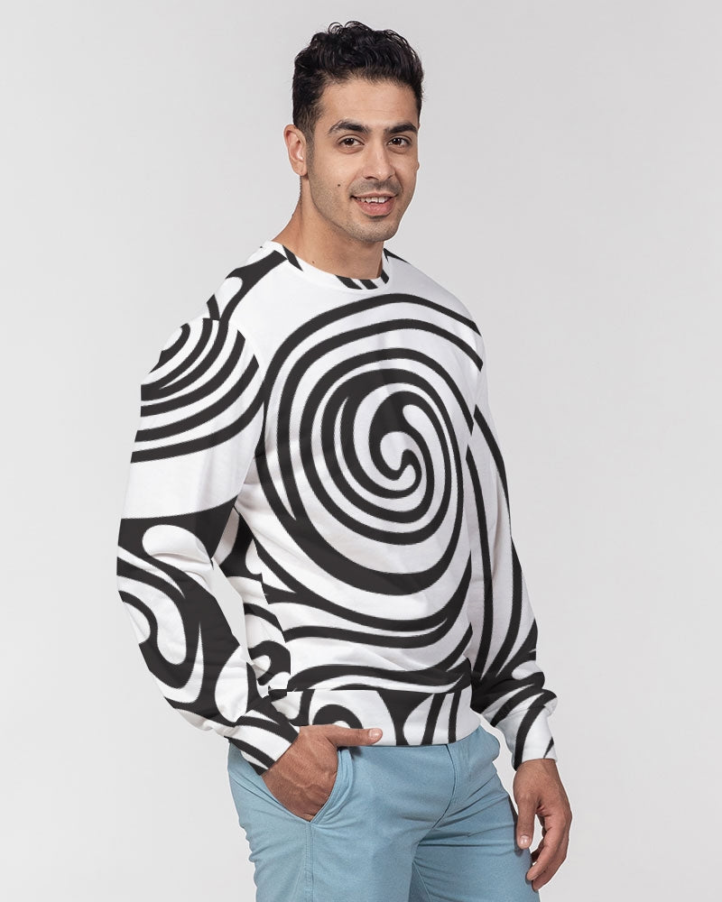 Psychedelic Men's Classic French Terry Crewneck Pullover