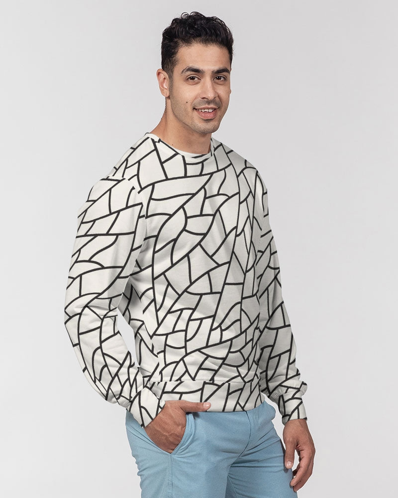 Glass Mud Men's Classic French Terry Crewneck Pullover