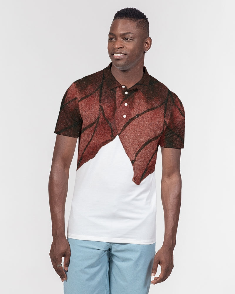 Red Autumn Men's Slim Fit Short Sleeve Polo