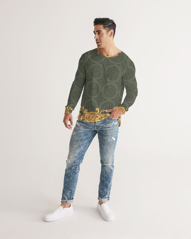 Ornate Gold Men's Long Sleeve Tee