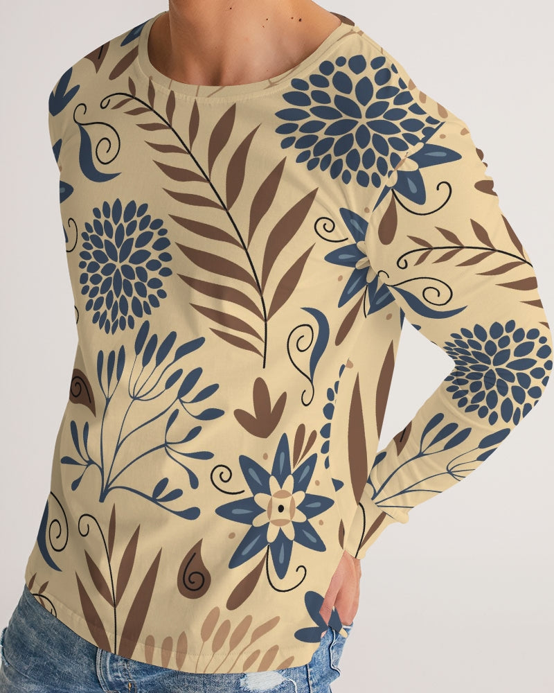 Vintage Paisley Men's Long Sleeve Tee