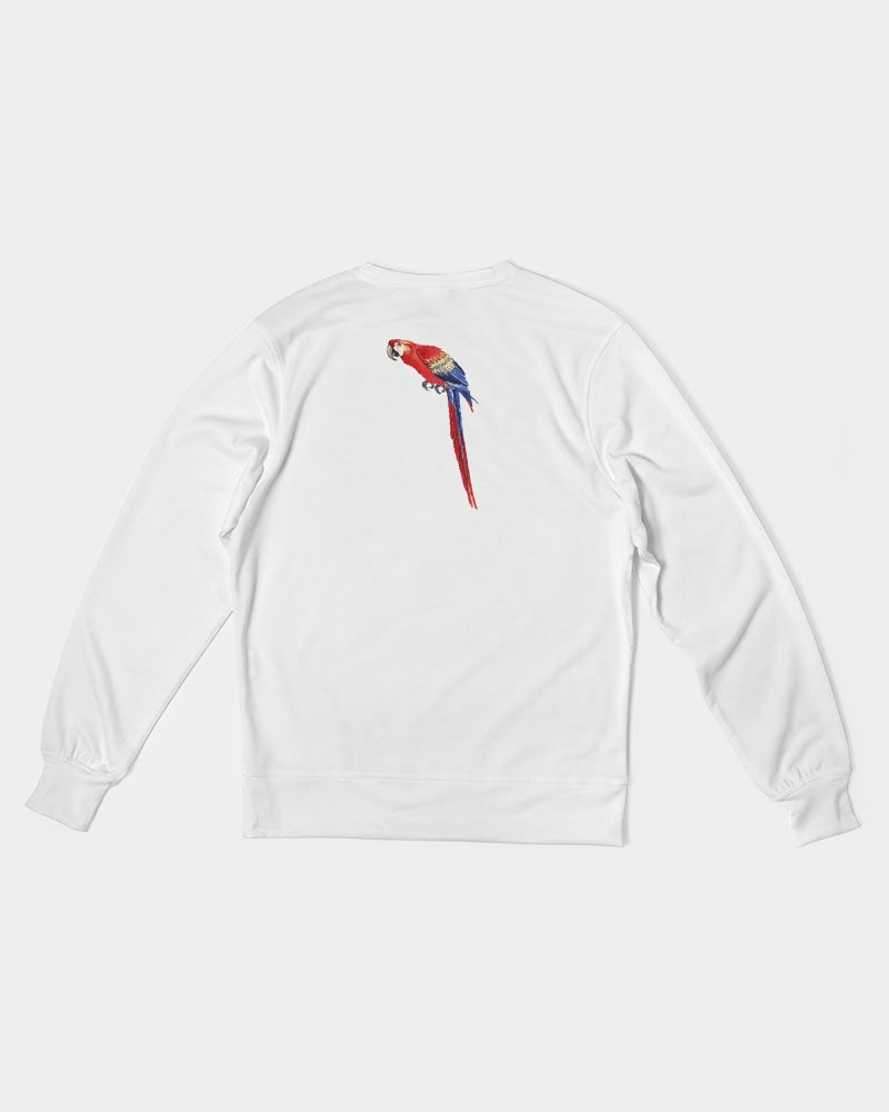 Parrot Love Men's Classic French Terry Crewneck Pullover