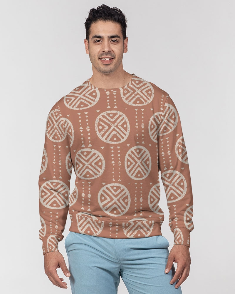 Tribal Spheres Men's Classic French Terry Crewneck Pullover