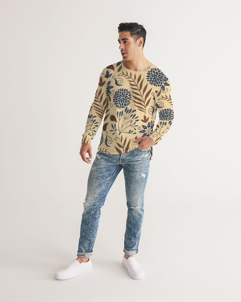 Vintage Paisley Men's Long Sleeve Tee