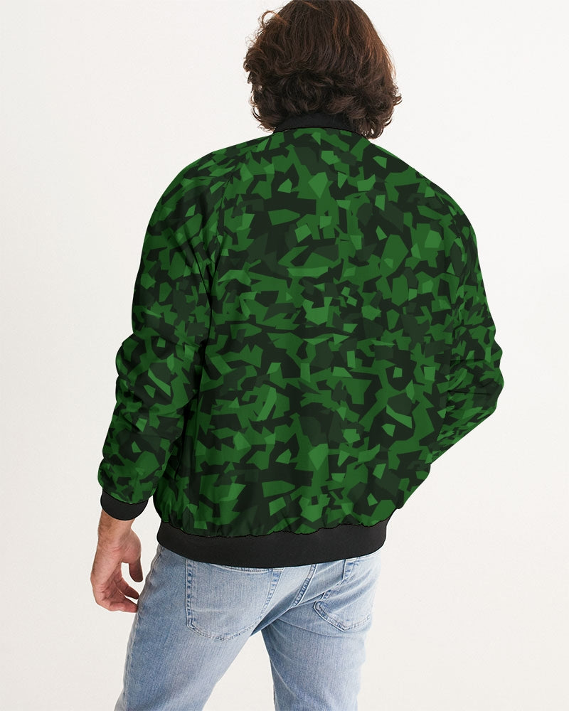 AV Green Camo Men's Bomber Jacket