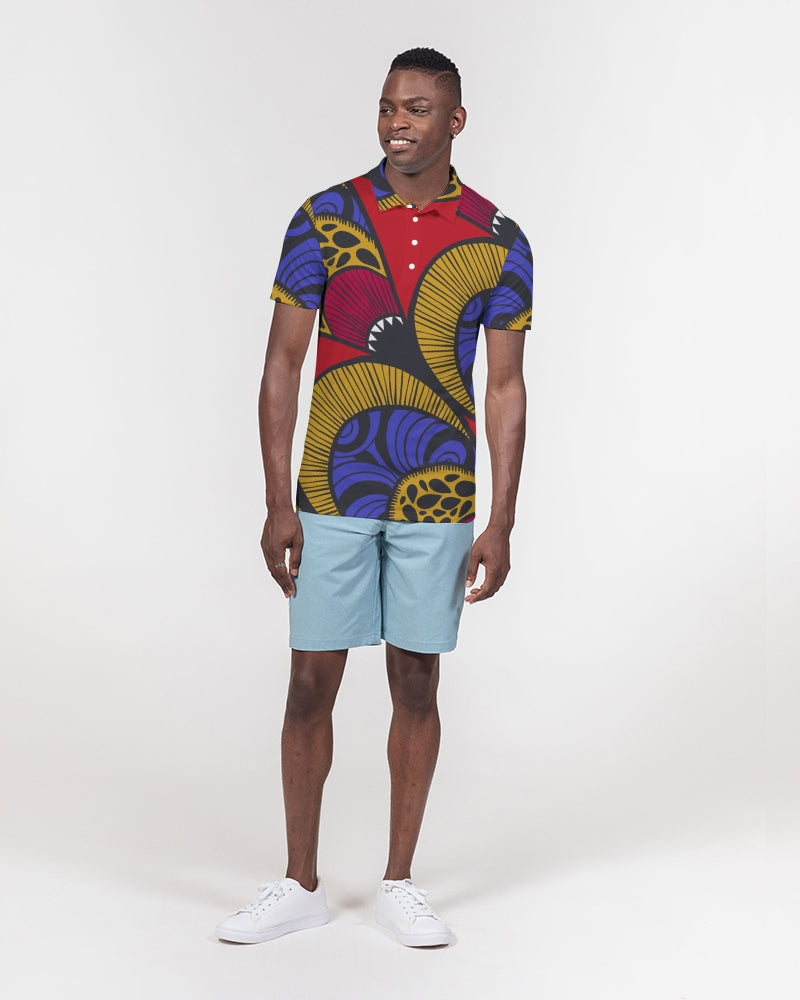 Tribes Forever Men's Slim Fit Short Sleeve Polo