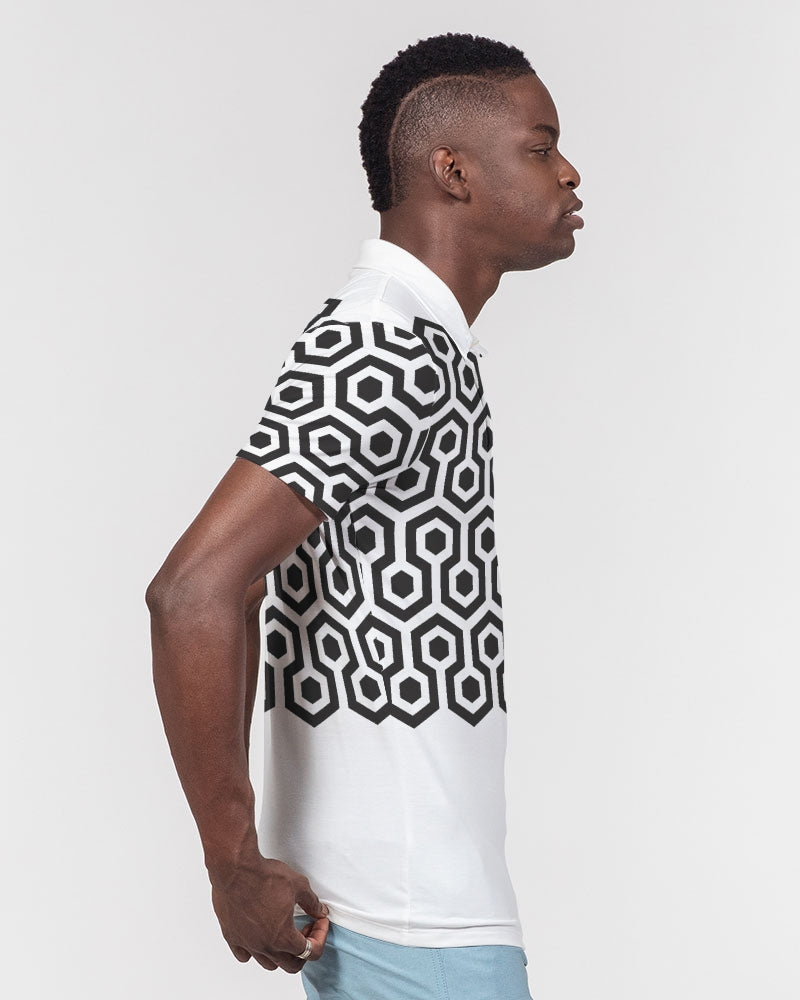 Black Matter Men's Slim Fit Short Sleeve Polo