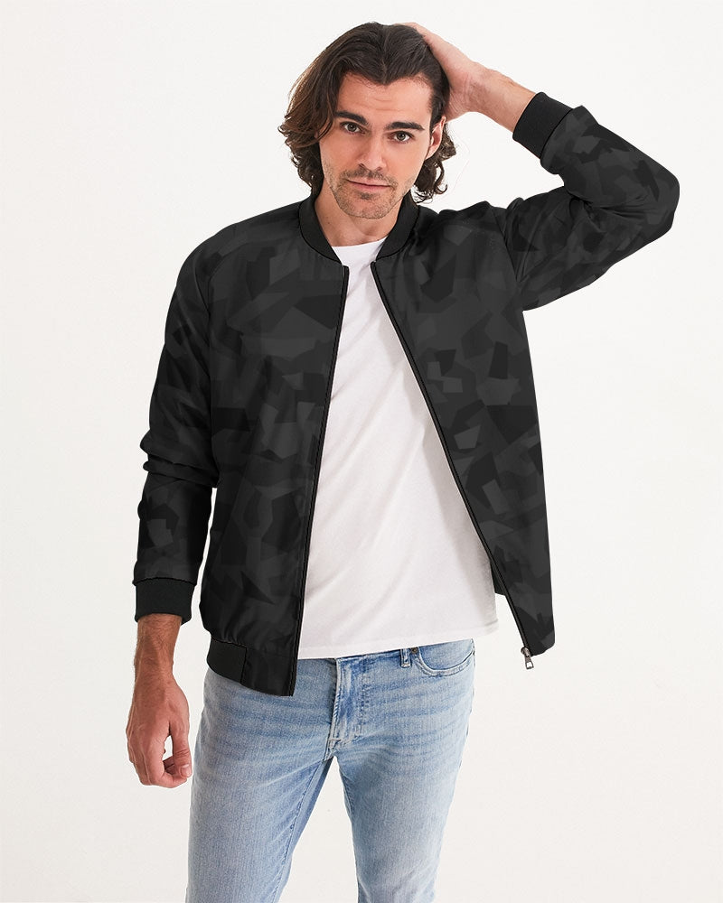 AV Black Camo Men's Bomber Jacket
