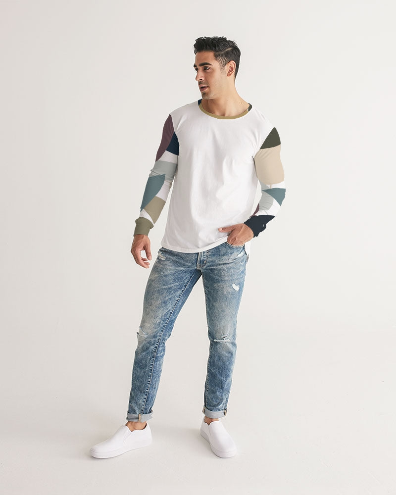 Geo Leaf Men's Long Sleeve Tee