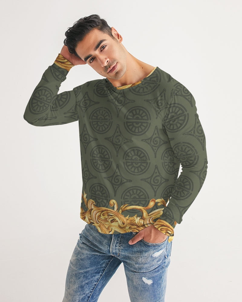 Ornate Gold Men's Long Sleeve Tee