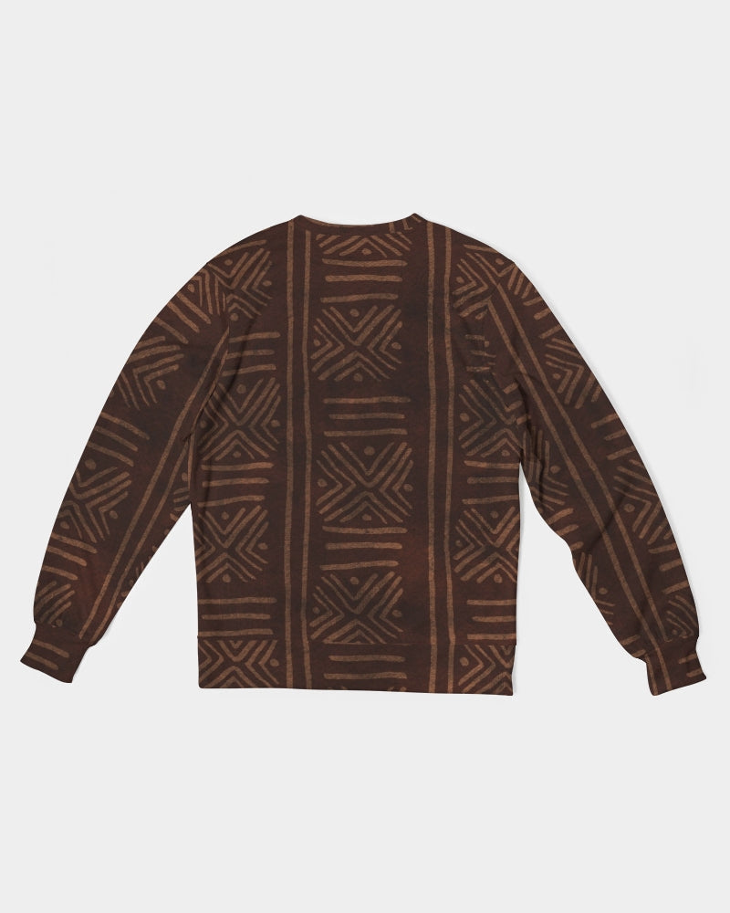 African Beauty Men's Classic French Terry Crewneck Pullover