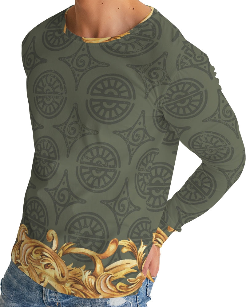Ornate Gold Men's Long Sleeve Tee