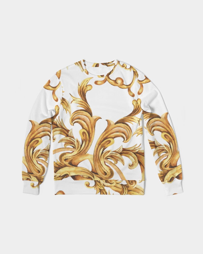 Vintage Gold Men's Classic French Terry Crewneck Pullover