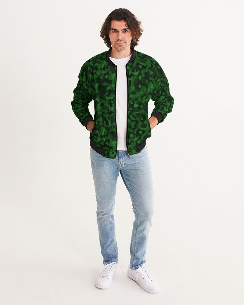 AV Green Camo Men's Bomber Jacket