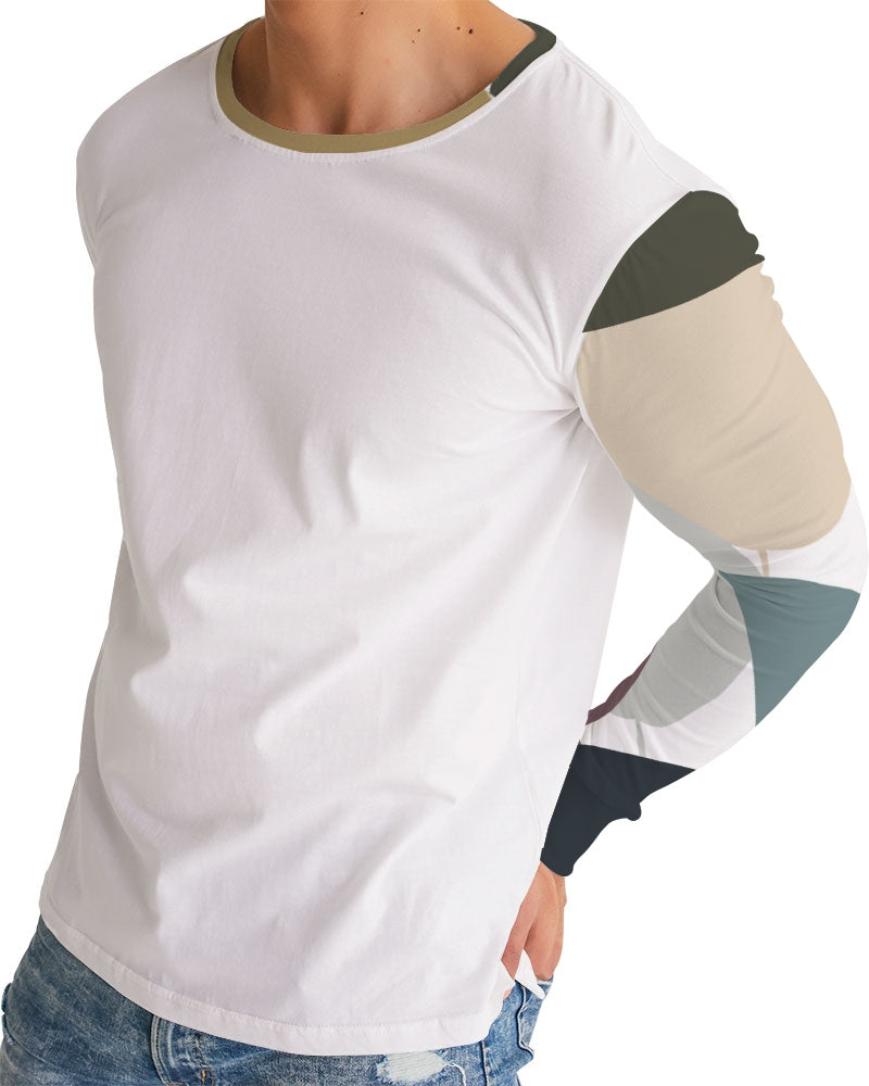 Geo Leaf Men's Long Sleeve Tee