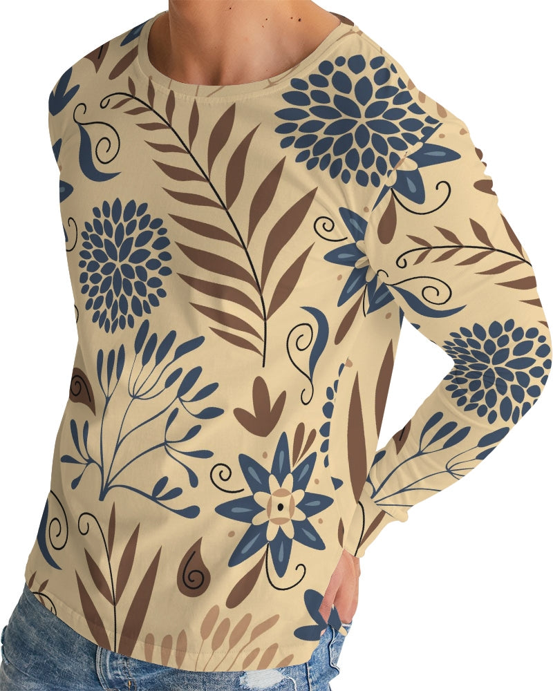 Vintage Paisley Men's Long Sleeve Tee