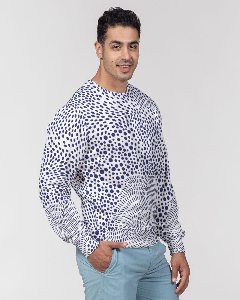 Blue Matter Men's Classic French Terry Crewneck Pullover