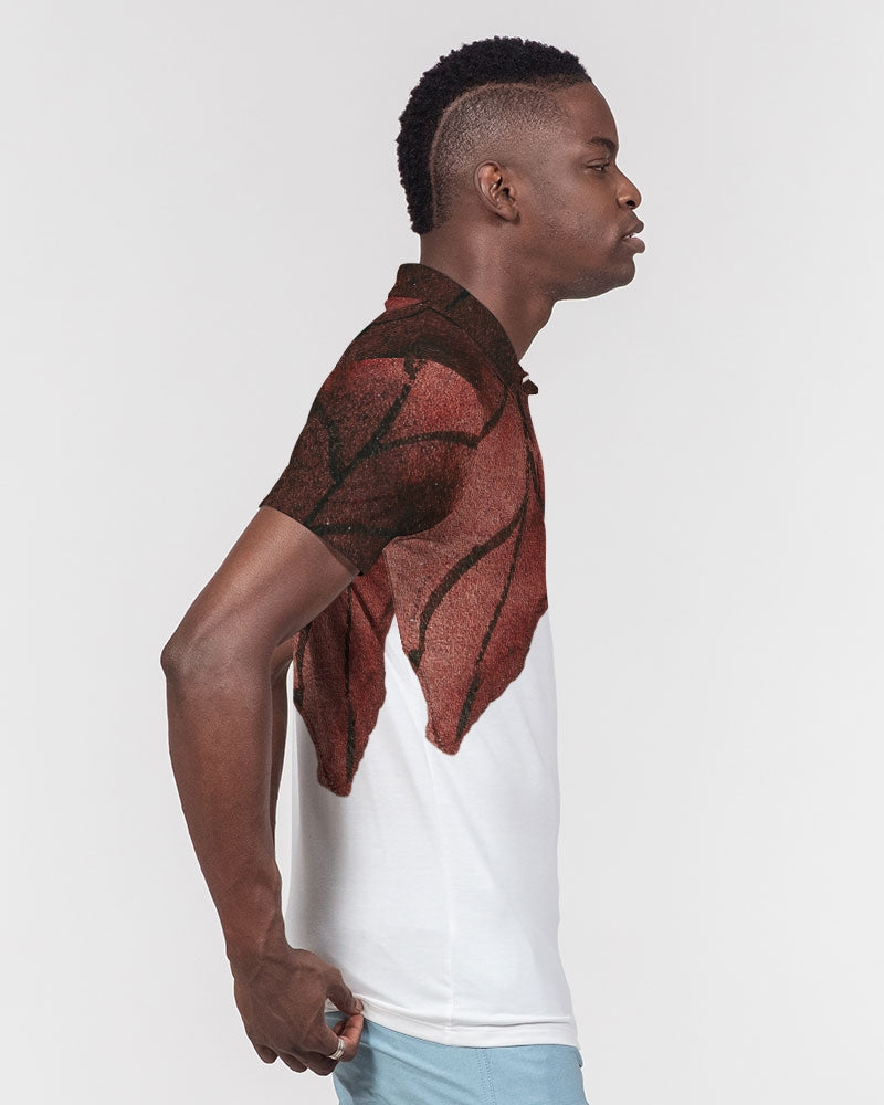 Red Autumn Men's Slim Fit Short Sleeve Polo