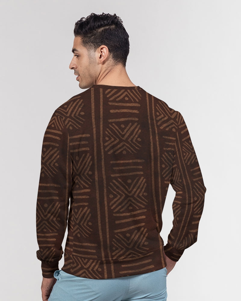 African Beauty Men's Classic French Terry Crewneck Pullover