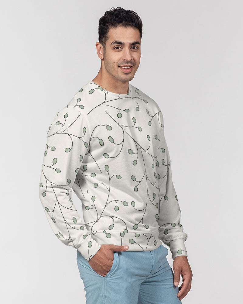 Sprigs Men's Classic French Terry Crewneck Pullover