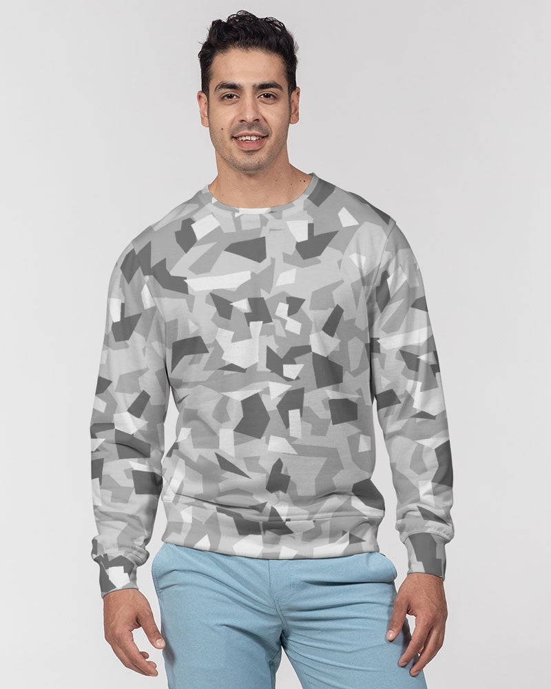 AV White Camo Crewneck