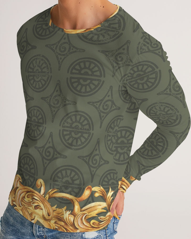 Ornate Gold Men's Long Sleeve Tee