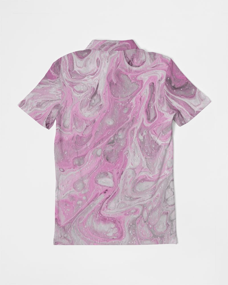 Cotton Candy Men's Slim Fit Short Sleeve Polo