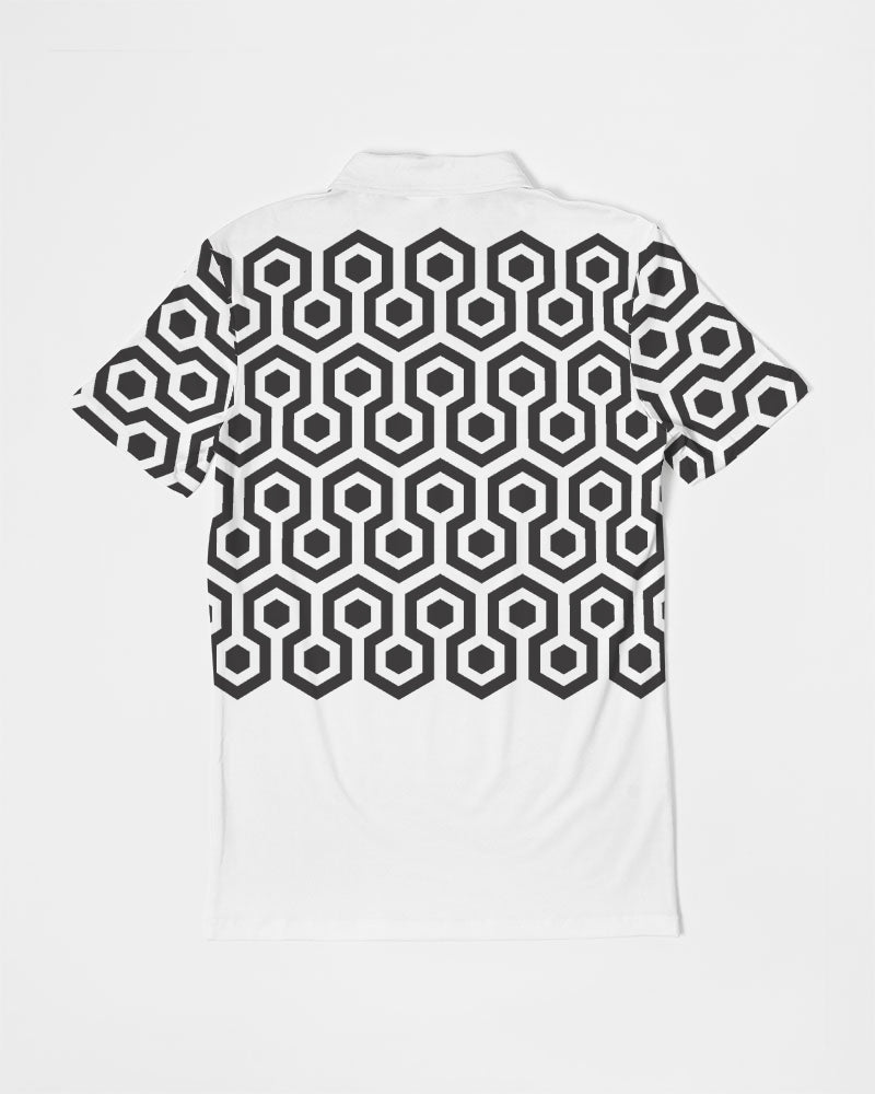 Black Matter Men's Slim Fit Short Sleeve Polo