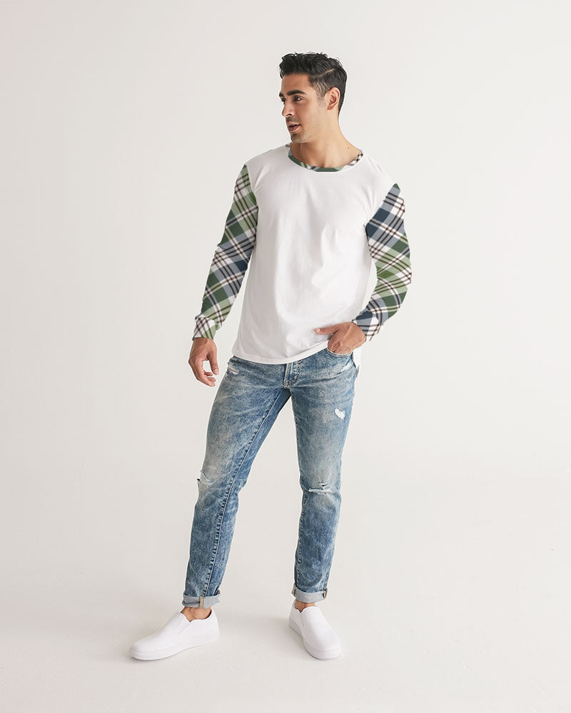 Classic Plaid Men's Long Sleeve Tee