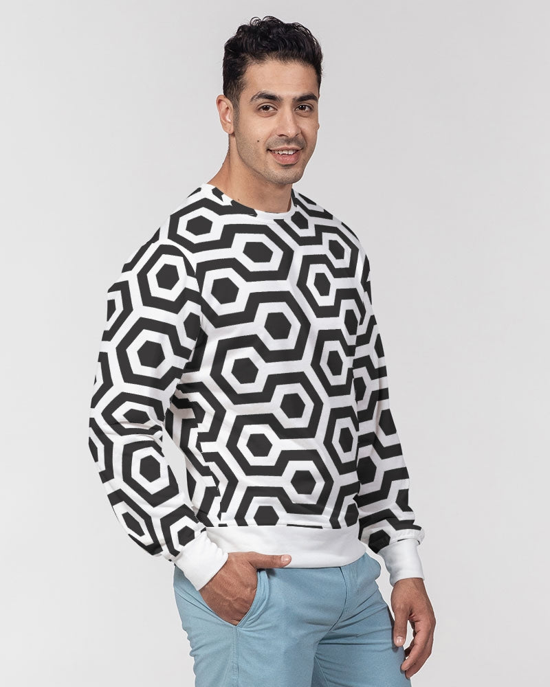 Black Matter Men's Classic French Terry Crewneck Pullover
