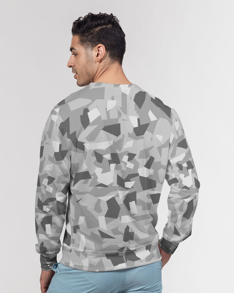 AV White Camo Crewneck