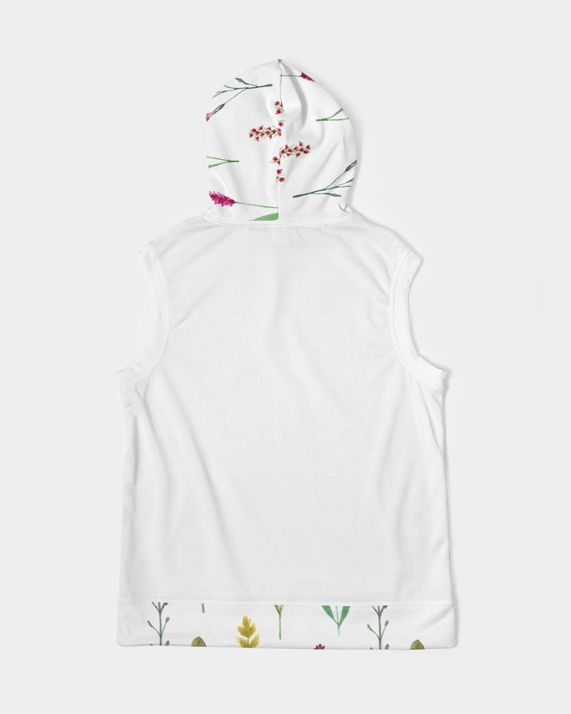 Wildflowers Premium Sleeveless Hoodie