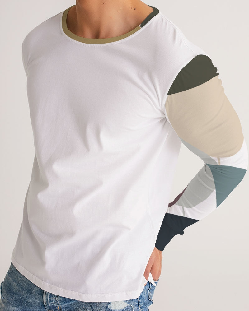 Geo Leaf Men's Long Sleeve Tee