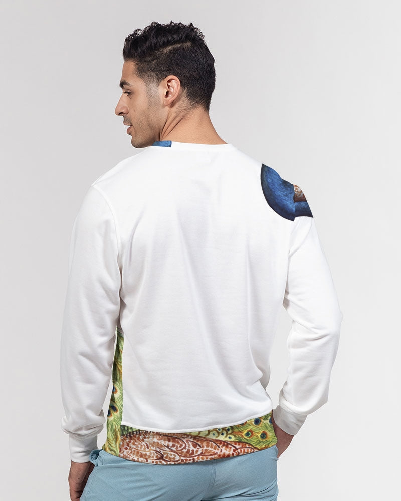 Cock Tail Men's Classic French Terry Crewneck Pullover
