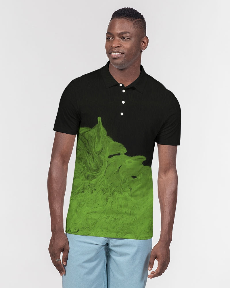 Slime!! Men's Slim Fit Short Sleeve Polo