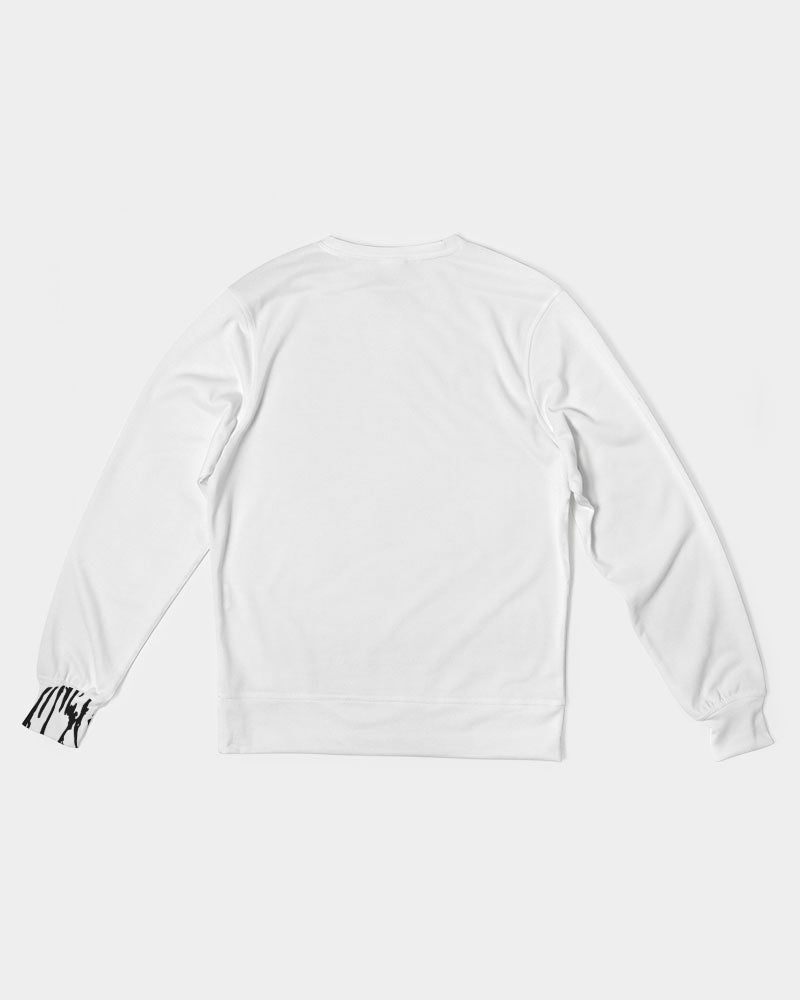 Tiger Black Men's Classic French Terry Crewneck Pullover