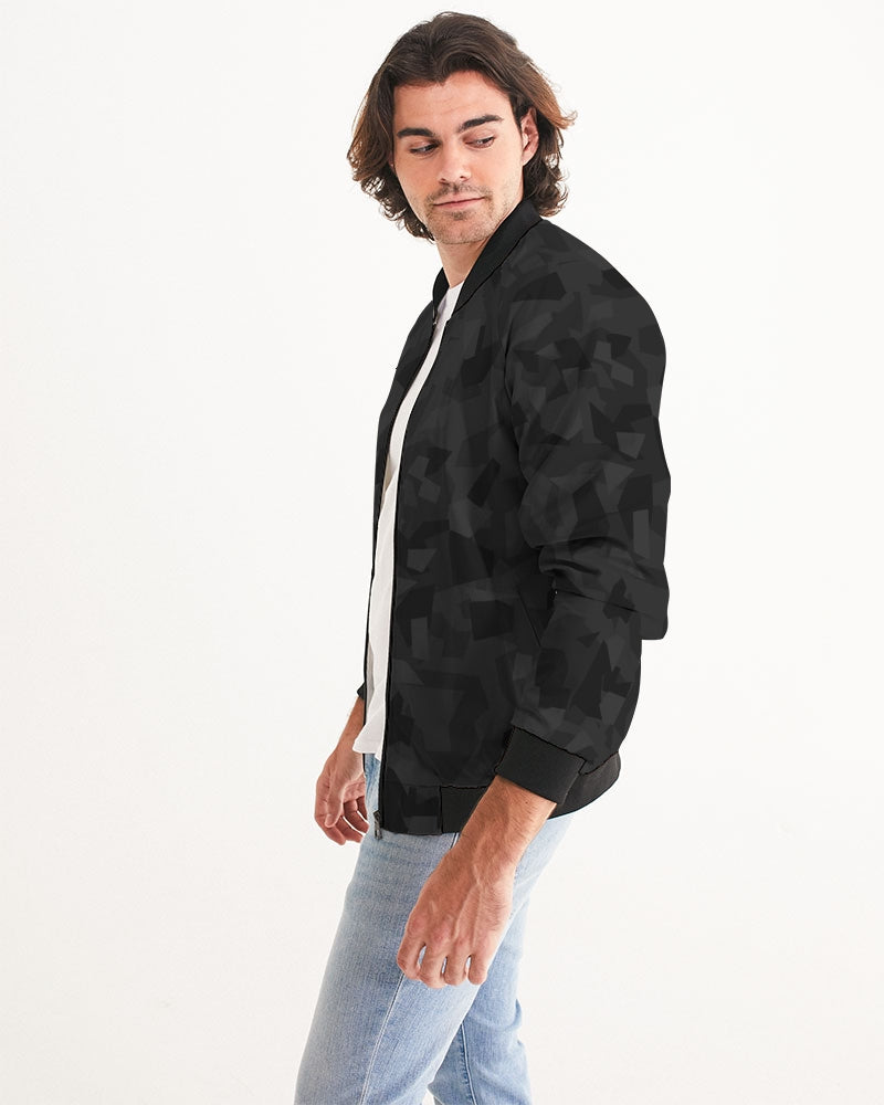 AV Black Camo Men's Bomber Jacket