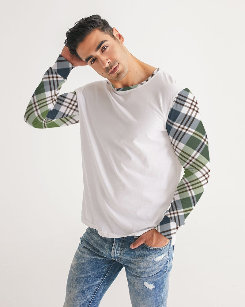 Classic Plaid Men's Long Sleeve Tee